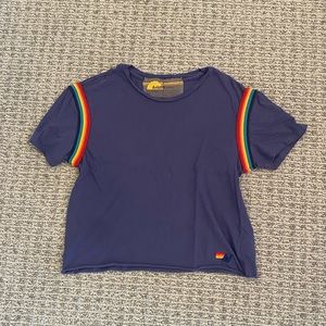 Aviator Nation Cropped T-Shirt